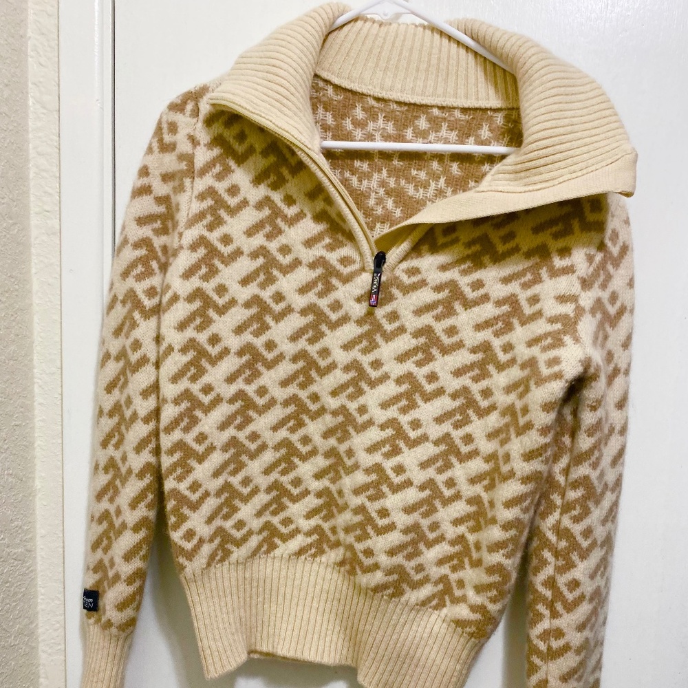 Viking of Norway Size XS Women’s Brown Pullover Sweater